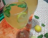 A picture of step 3 of Mint lemonade.