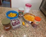 A picture of step 1 of Tumeric-butternut soup.