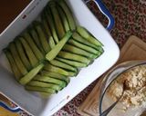 Foto del passaggio 2 della ricetta Piccole zucchine gratinate vegetariane