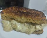 Foto del paso 13 de la receta: Sándwich🍍de pollo🧀y queso🍞🥯🍗