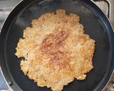 A picture of step 4 of Giant Stuffed Savoury pancake.