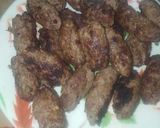 A picture of step 2 of Handi kabab.