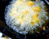 A picture of step 3 of Veg Manchurian balls from leftover rice.