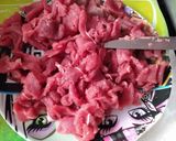 Foto del paso 1 de la receta: Alambre de carne con queso