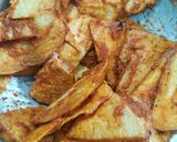 A picture of step 1 of Suran chips.