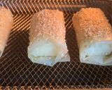 A picture of step 4 of Phyllo Rolls with Feta.