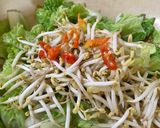 Foto langkah ke 3 dari resep Tumis Sawi Putih Tauge Tahu.