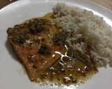 A picture of step 3 of Salmon with Capers, Lime and Maple Syrup.