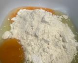 A picture of step 2 of Battered Cod and Hake in Cider Sauce.