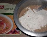 A picture of step 7 of Hot & Sour Soup.