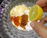 A picture of step 1 of Paneer Tikka Masala.