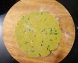 A picture of step 2 of Methi Dhebra.