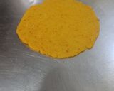A picture of step 2 of Puri and sabji.