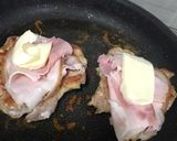 Foto del paso 1 de la receta: Filete de pierna con jamón y queso