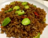 Foto langkah ke 12 dari resep Nasi Goreng Terasi Petai.