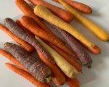 A picture of step 2 of Roasted Carrots with Thyme, Oregano, and Parsley.