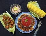 મકાઈ અને ડુંગળીના પકોડા ( Corn & Onion Pakoda Recipe in Gujarati રેસીપી સ્ટેપ7ફોટો