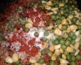 A picture of step 3 of Veggie paneer roll.