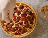 A picture of step 20 of Sweet Chestnuts and Walnuts Tart, Crumble Topping.