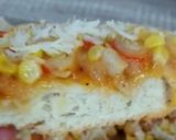 Foto langkah ke 9 dari resep Crab Stick & Corn Mayo Pizza (teflon) (takaran sendok).
