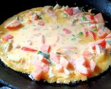 A picture of step 3 of Crispy soft spongy Rice flour dosa.