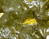 A picture of step 9 of Palak paneer restaurant style.