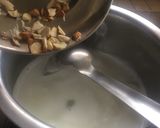 A picture of step 1 of Thandai Kheer.