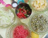 A picture of step 1 of Apple and Cabbage salad.