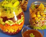 A picture of step 21 of Mason Jar Salad.