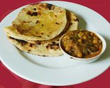 A picture of step 5 of Chana masala (chole).