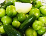 Foto del paso 1 de la receta: Salsa verde en molcajete