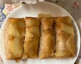 صورة لخطوة 4 من وصفة كيكة التفاح المقلوبة