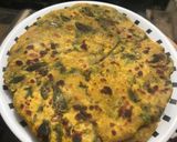 A picture of step 5 of Methi Palak Besan Paratha.