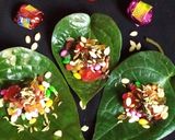 A picture of step 4 of Masala mitha pan.