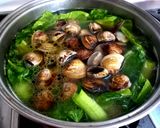 蛤蜊芥菜雞湯的食譜步驟4照片