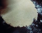 A picture of step 2 of Meethi tikkiya.