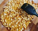 A picture of step 5 of Peanut Chikki Bite 😋😋.
