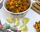 A picture of step 7 of Paneer Bhurji.