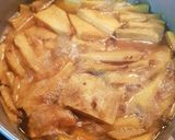 A picture of step 1 of Elephant Yam Fry.