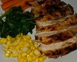 Foto langkah ke 7 dari resep Pan Seared Chicken with Sari Kurma.