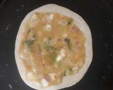 A picture of step 2 of Omelette wrap.