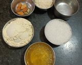 बेसन बर्फी Besan Barfi रेसिपी चरण 1 फोटो
