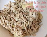 Hình bước làm 5 của món GỎI GÀ DƯA LEO