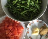 صورة لخطوة 1 من وصفة فاصوليا بلا زيت الحلو🍅👍🏻