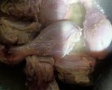 A picture of step 1 of Karahi chicken.