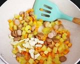 Foto langkah ke 4 dari resep Resep Nasi Telur Viral Rice Cooker.