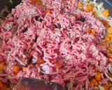 Foto del paso 3 de la receta: Pasta con salsa boloñesa y nueces
