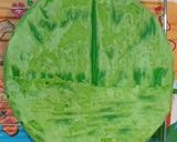 Foto langkah ke 6 dari resep Pandan Melaka Cheesecake Tanpa Terigu Part 1.