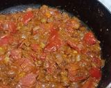 A picture of step 5 of Bhindi 2 pyaja.