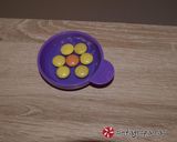 Φωτογραφία βήματος 4 της συνταγής Cookies τηγανάκια με αυγά μάτια